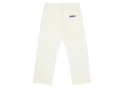 Palace Baggies Jeans (FW22) White