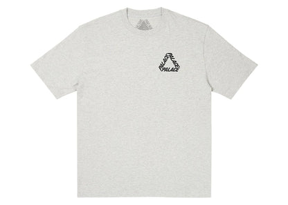 Palace Baked P-3 T-Shirt Grey Marl
