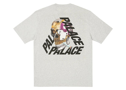 Palace Baked P-3 T-Shirt Grey Marl