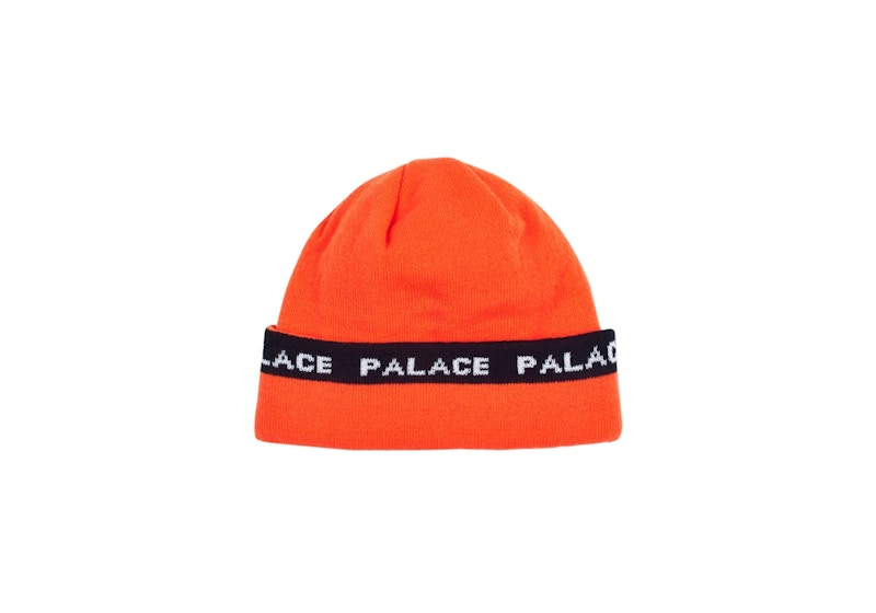 Palace Bando Beanie Orange/Black/White