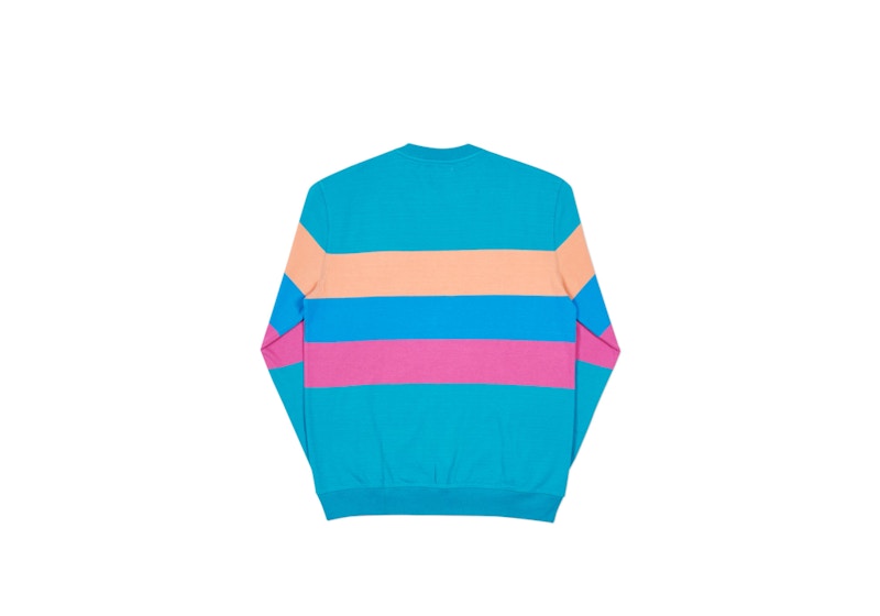 Palace Bando Crew Teal/Beige/Pink