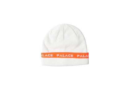Palace Bando Deux Beanie White