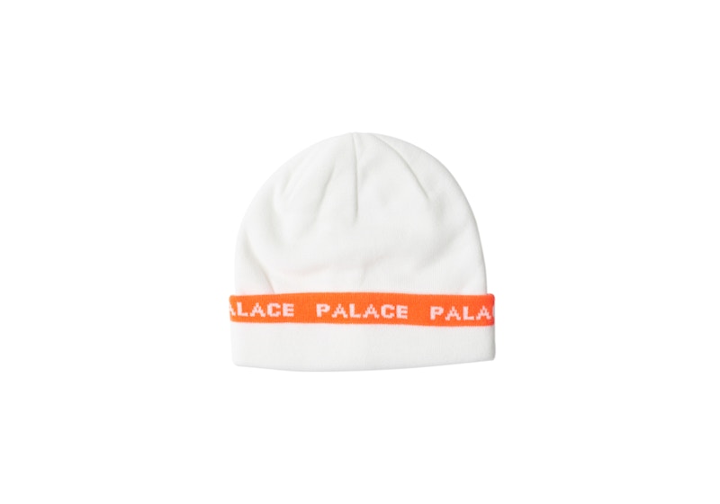 Palace Bando Deux Beanie White