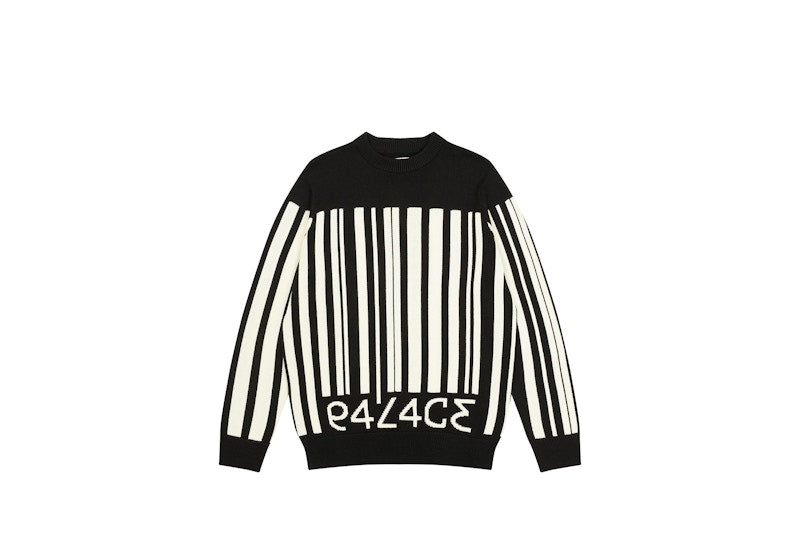 Palace Barcode Knit Black