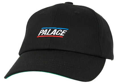 Palace Basically A 6-Panel (SS22) Black