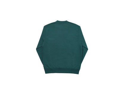 Palace Basically A Crew Dark Green