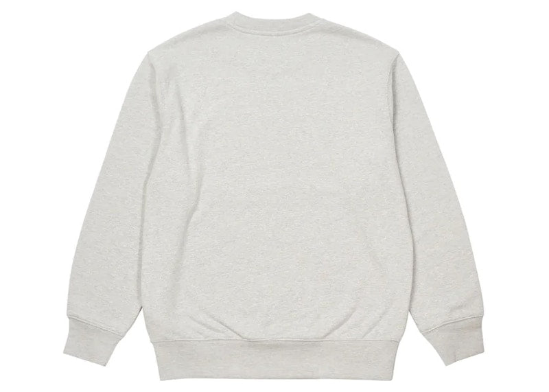 Palace Basically A Crew (FW22) Grey Marl