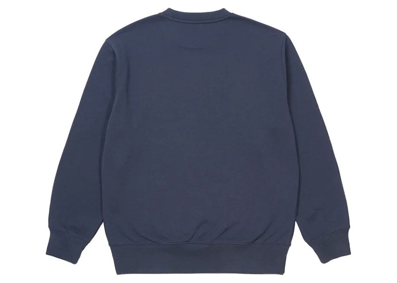 Palace Basically A Crew (FW22) Navy