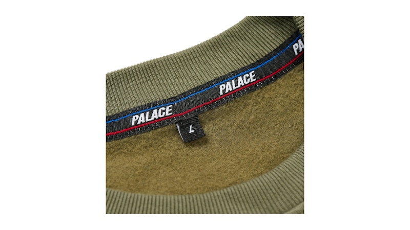 Palace Basically A Crew (SS25) The Deep Green