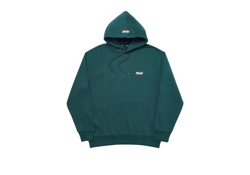 Palace Basically A Hood Dark Green