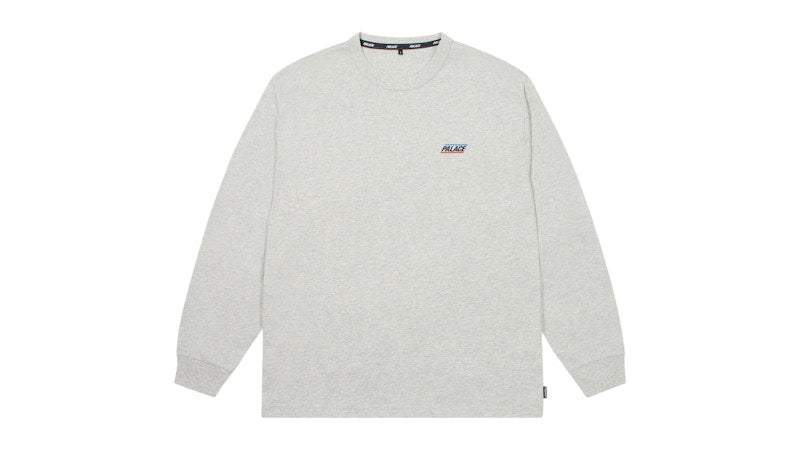 Palace Basically A Longsleeve (FW25) Grey Marl