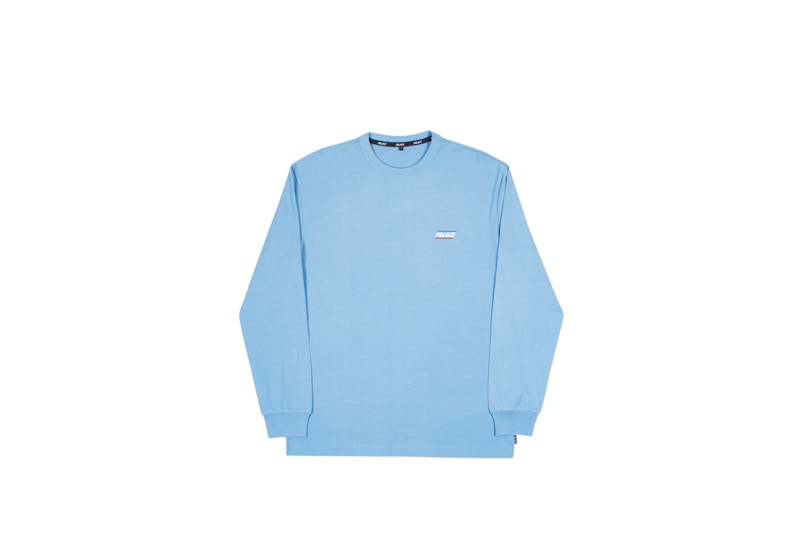 Palace Basically A Longsleeve (SS18) Cornflower Blue