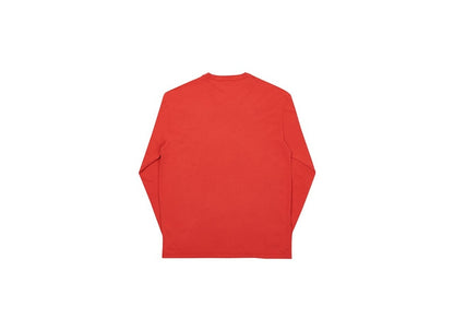 Palace Basically A Longsleeve Washed Red
