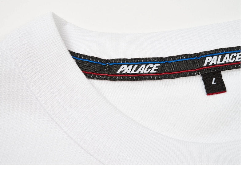 Palace Basically A Longsleeve White (SS24)