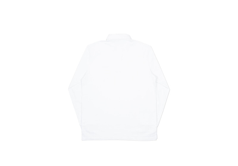 Palace Basically A Rugby Top White