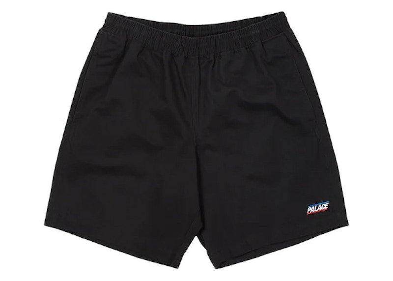 Palace Basically A Washed Cotton Short Black