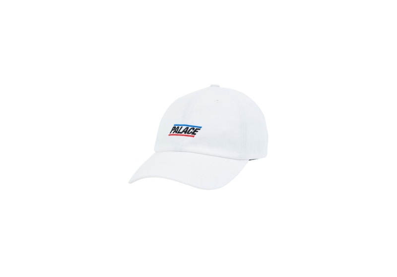 Palace Basically a 6-Panel White/Blue/Red