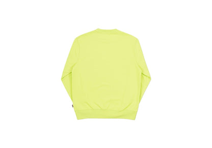 Palace Basically a Crew Fluro Yellow