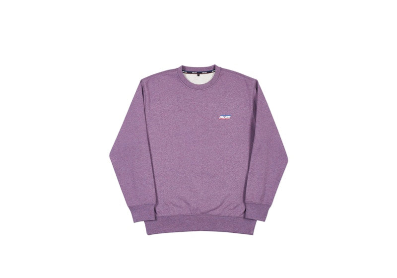 Palace Basically a Crew Purple Marl