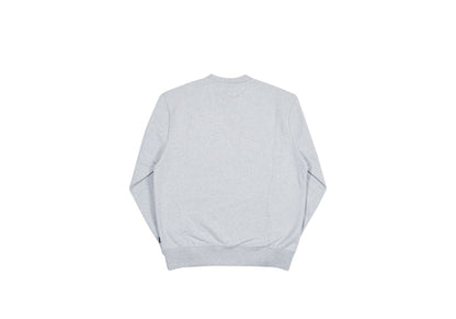 Palace Basically a Crew Spring 2018 Grey Marl