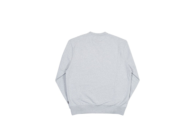 Palace Basically a Crew Spring 2018 Grey Marl