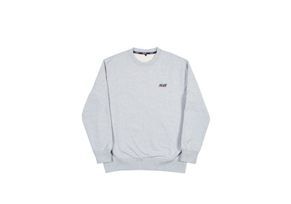 Palace Basically a Crew Spring 2018 Grey Marl