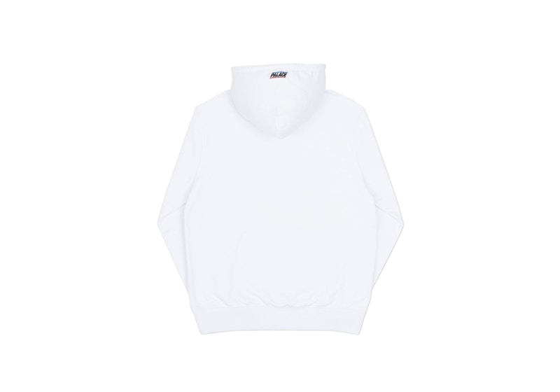 Palace Basically a Hoody White