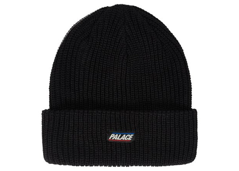 Palace Basics Ribber Beanie Black