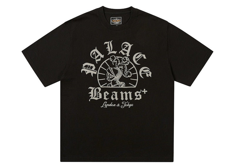Palace x Beams Plus Graphic T-Shirt Jet Black
