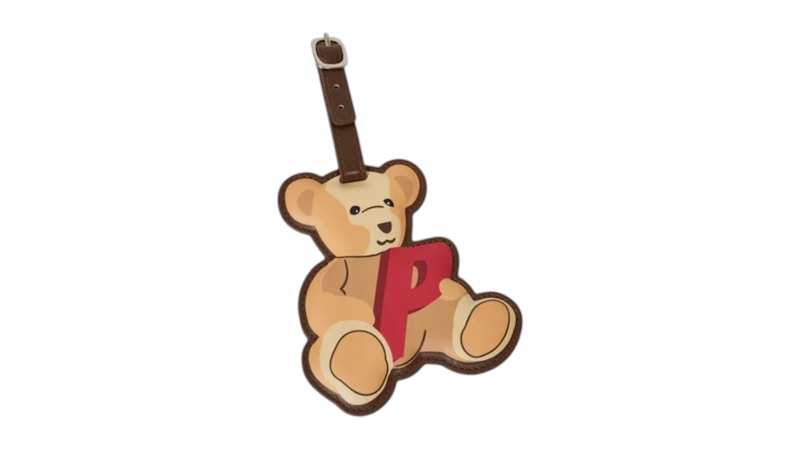 Palace Bear Palace Love Luggage Tag Cream