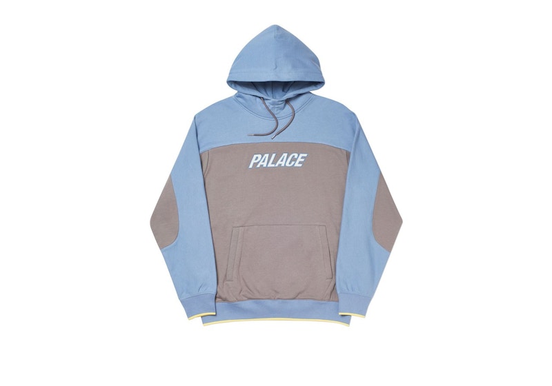 Palace Beef Tec Hoody Grey/Blue