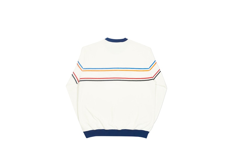 Palace Bennytron Crew White/Navy