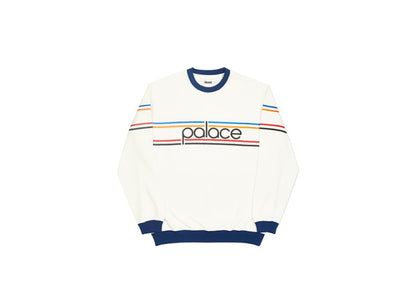 Palace Bennytron Crew White/Navy