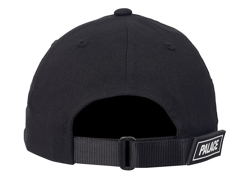 Palace Big Strap 6-Panel Hat Black