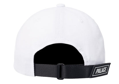 Palace Big Strap 6-Panel Hat White