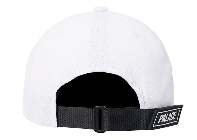 Palace Big Strap 6-Panel Hat White