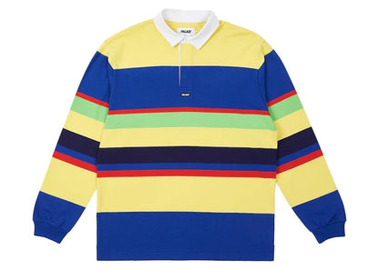 Palace Big Stripe Rugby Top Yellow