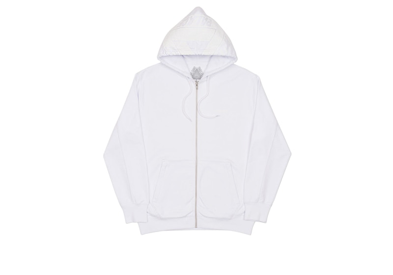 Palace Big Tri-Ferg Zip Hood White