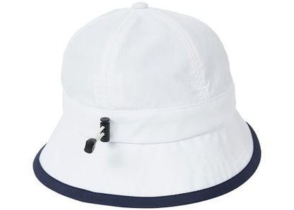 Palace Binding Shell Bucket Hat White