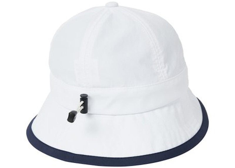 Palace Binding Shell Bucket Hat White