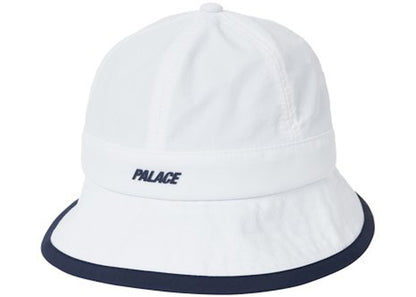 Palace Binding Shell Bucket Hat White