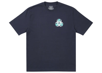 Palace Bio Hazard T-shirt Navy
