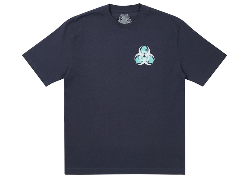 Palace Bio Hazard T-shirt Navy