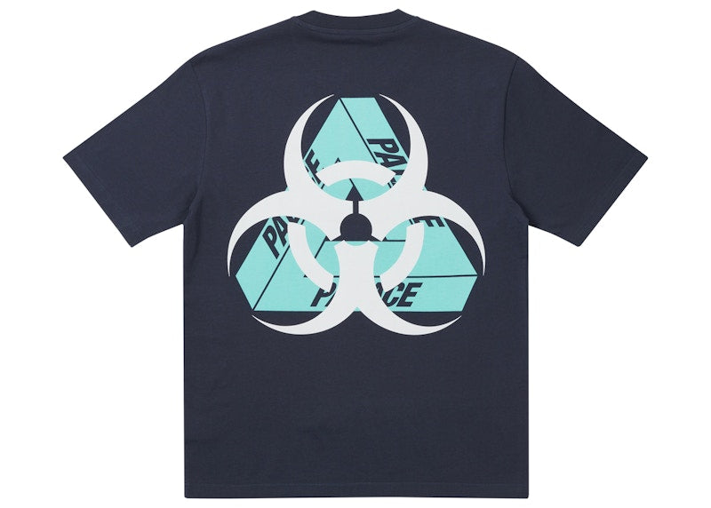 Palace Bio Hazard T-shirt Navy