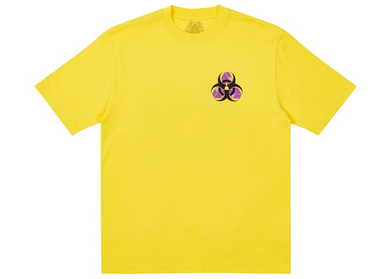 Palace Bio Hazard T-shirt Yellow