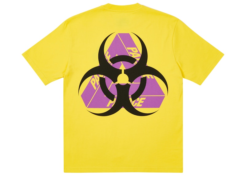 Palace Bio Hazard T-shirt Yellow