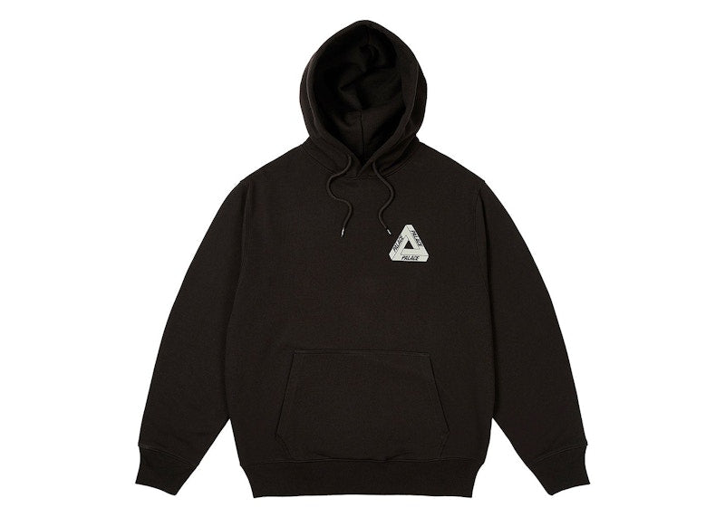 Palace Bit Grippy Tri-Ferg Hood Black