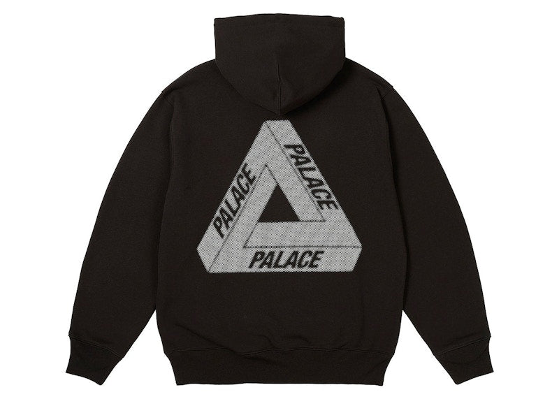Palace Bit Grippy Tri-Ferg Hood Black
