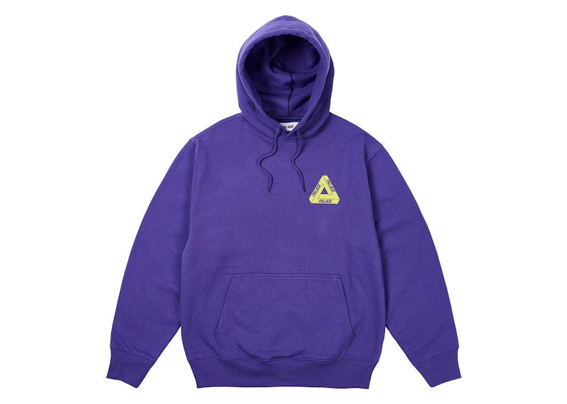 Palace Bit Grippy Tri-Ferg Hood Blue