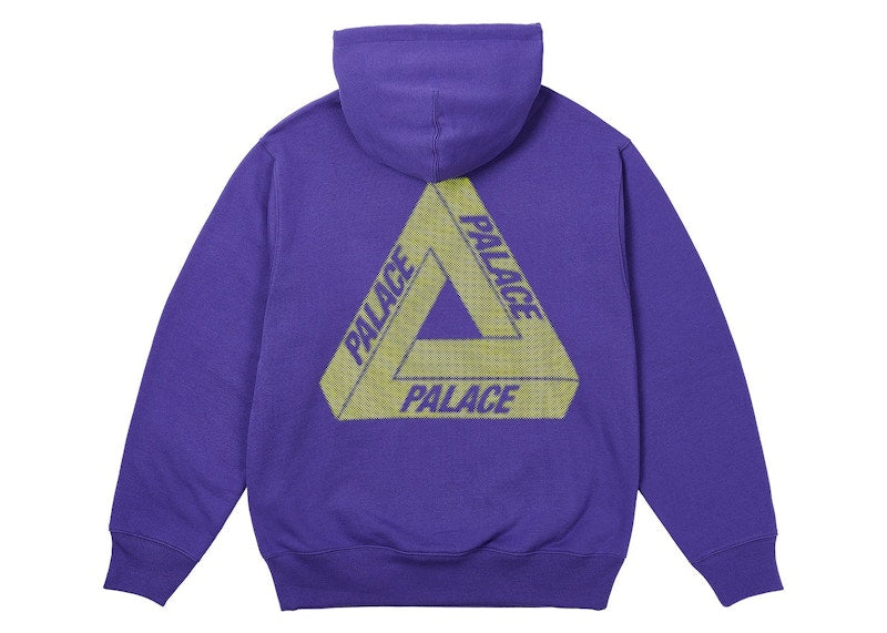 Palace Bit Grippy Tri-Ferg Hood Blue